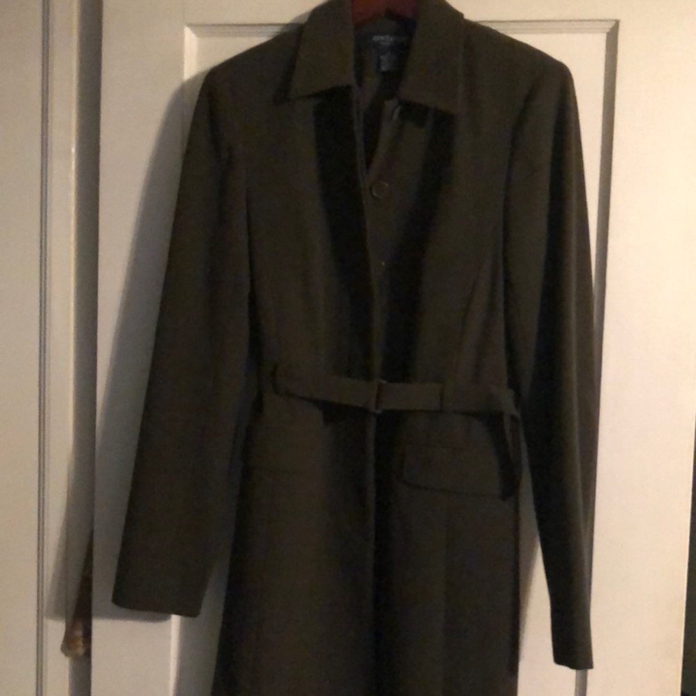 Ann Taylor 3/4 belted coat